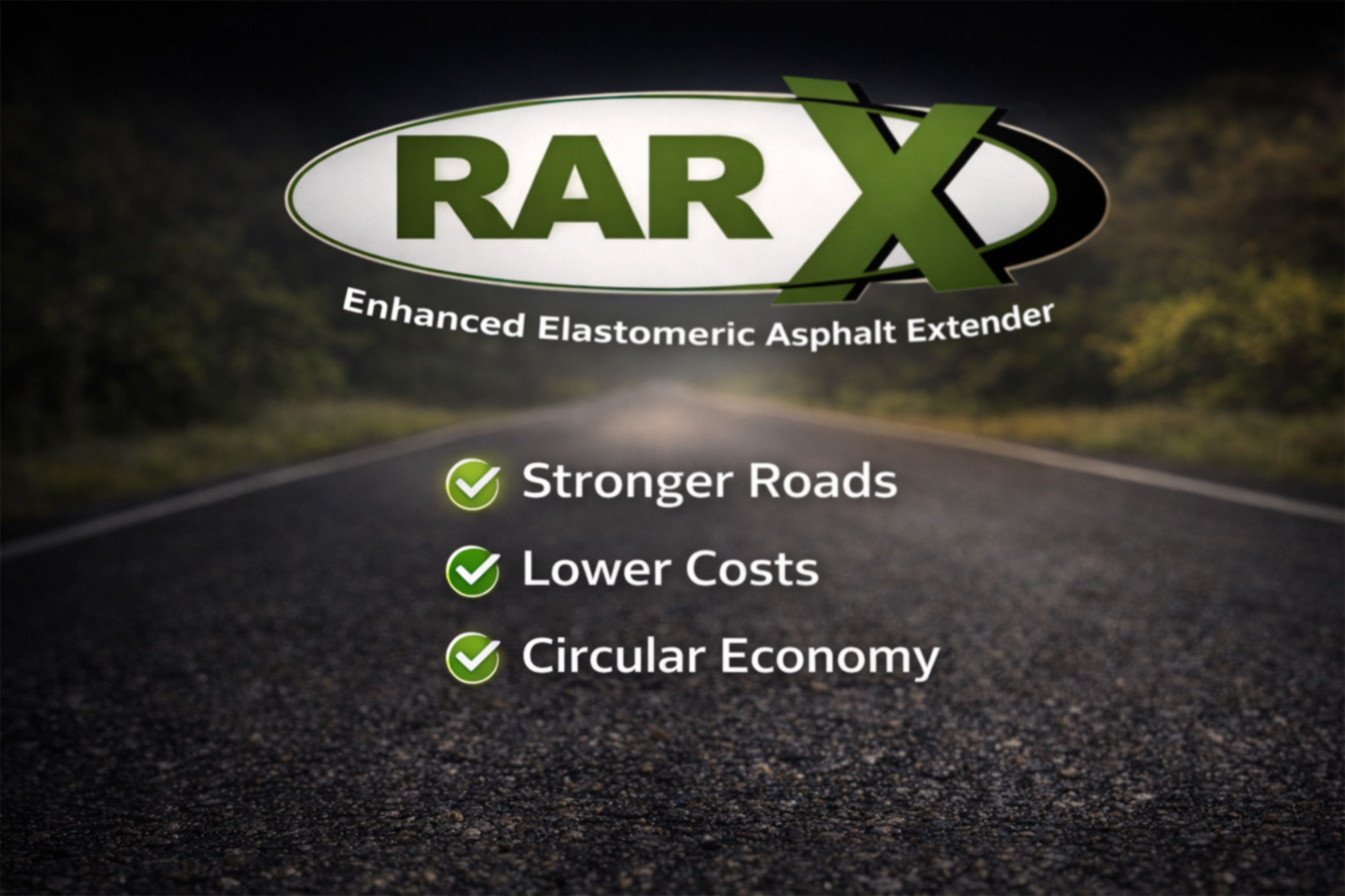 RARx sustainable road solution